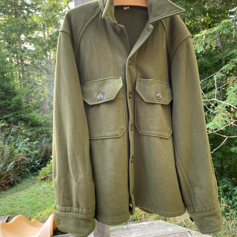 Vintage Wool Military shirt